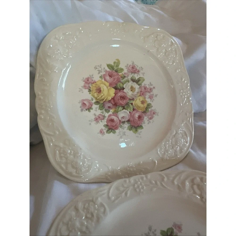 Vintage Edwin Knowles China Co Hostess 7